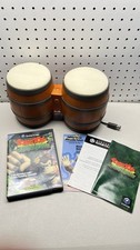Donkey Kong Jungle Beat (Nintendo GameCube, 2005) With DK Bongos Included