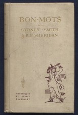 Sydney Smith & R.B. Sheridan BON-MOTS, Grotesques by AUBREY BEARDSLEY, 4th, 1898