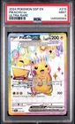 Pokemon Pikachu Ex Surging Sparks Ultra Rare #219 PSA 9 Mint
