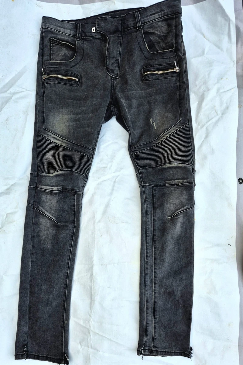 Balmain Biker Jeans for Men for sale - eBay