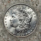1898 O Morgan Dollar - Unc - Die Clash VAM Coin - Full Chest Feathers - Nice!