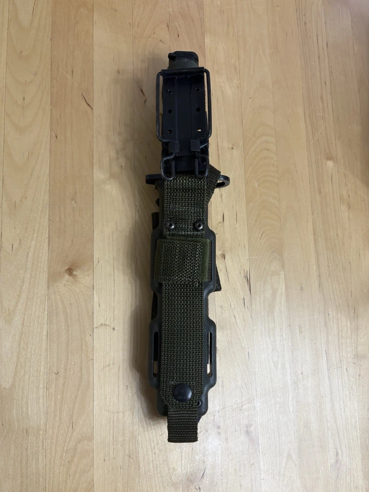 LÂMINA FIXA PHROBIS III M-9 com BAINHA BIANCHI, NOS Vintage Anos 80 - Imagem 3 de 4