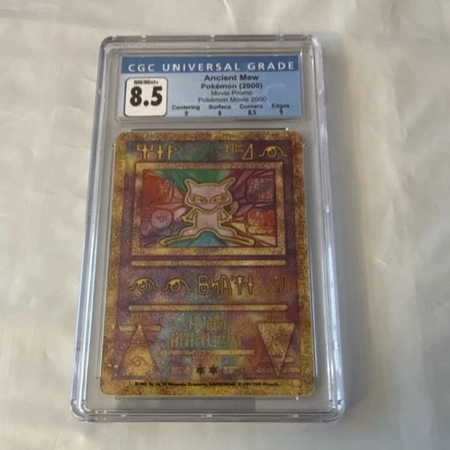 Pokémon TCG Ancient Mew Movie Promo Foil 2000 CGC 8.5 Wizards of the Coast