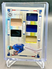 2024 Panini Boys Of Summer SEBASTIAN WALCOTT Five Tool Patch 93/149 Rangers