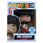 Funko Pop Rocks #239 Jimi Hendrix Exclusive Vinyl Figure w/ Box