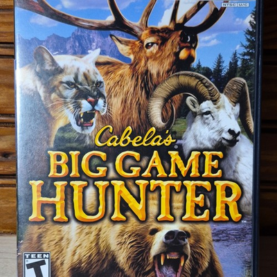 #ad #ad Cabela#x27;s Big Game Hunter PS2 Game 2007 by Activision Action Adventure Hunting $5.52