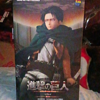 #ad Real Action Heroes Attack on Titan Levi Ackerman Figure $190.00