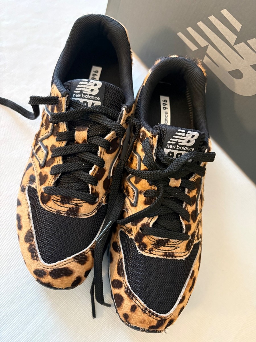 NEW&RARE, but VERY NARROW! J.Crew x New Balance US W6 1/2 'Leopard