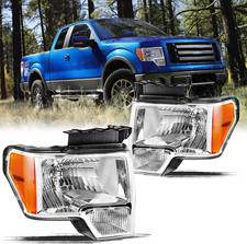 Headlight Assembly Compatible with 2009 2010 2011 2012 2013 2014 Ford F150 Headl