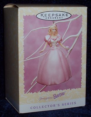 NEW 1996 Hallmark SPRINGTIME BARBIE 2nd Spring Easter Ornament Series