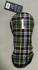 New Maxfli Vintage Collection Retro Driver Golf Head Cover Padded Plaid NWT