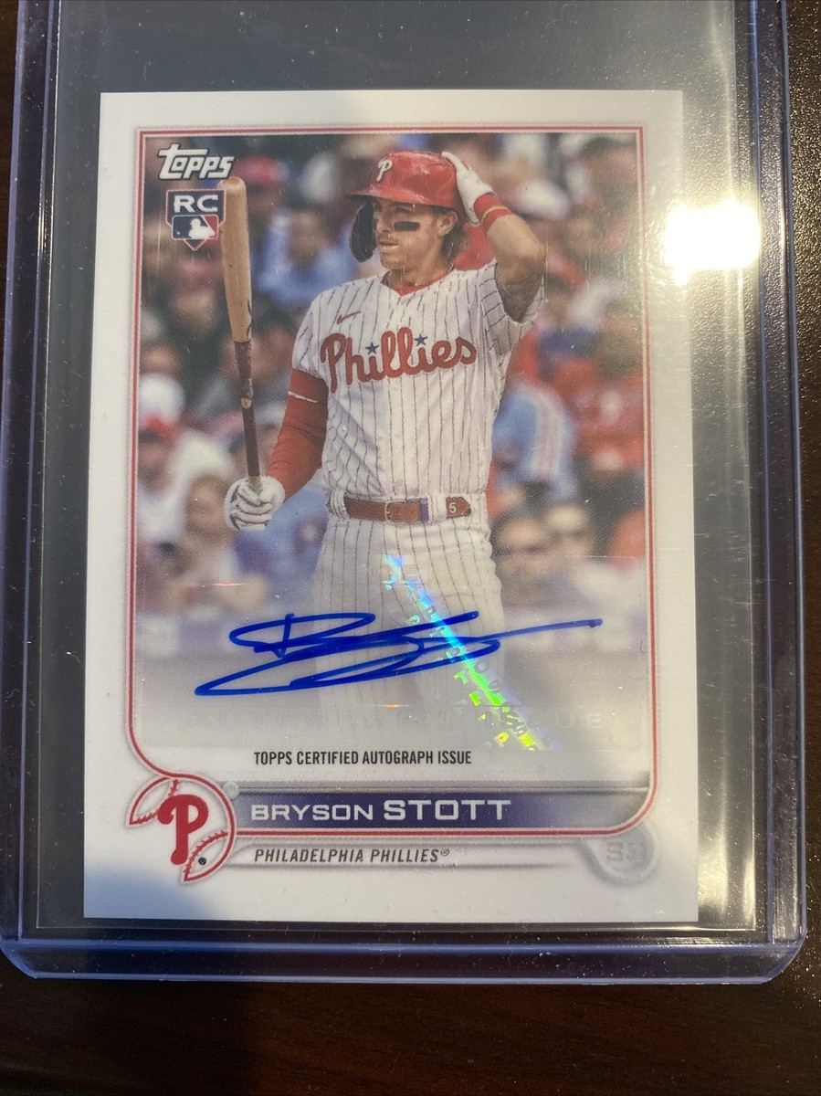 その他 Topps Bryson Stott auto PSA9 RC その他 Topps Bryson Stott auto PSA9 RC Bryson Stott Rookie