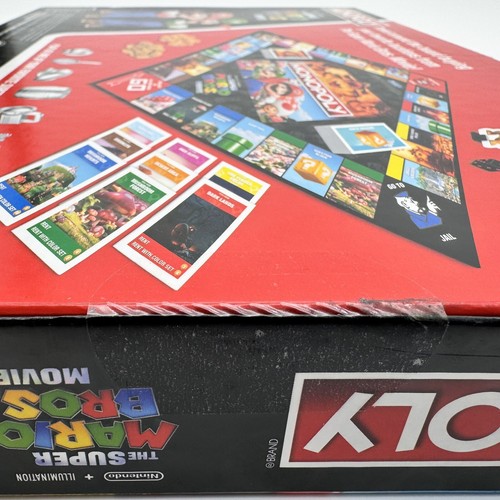 Monopoly The Super Mario Bros Movie Edition Kids Board Game by Hasbro NEW Sealed - Picture 7 of 15