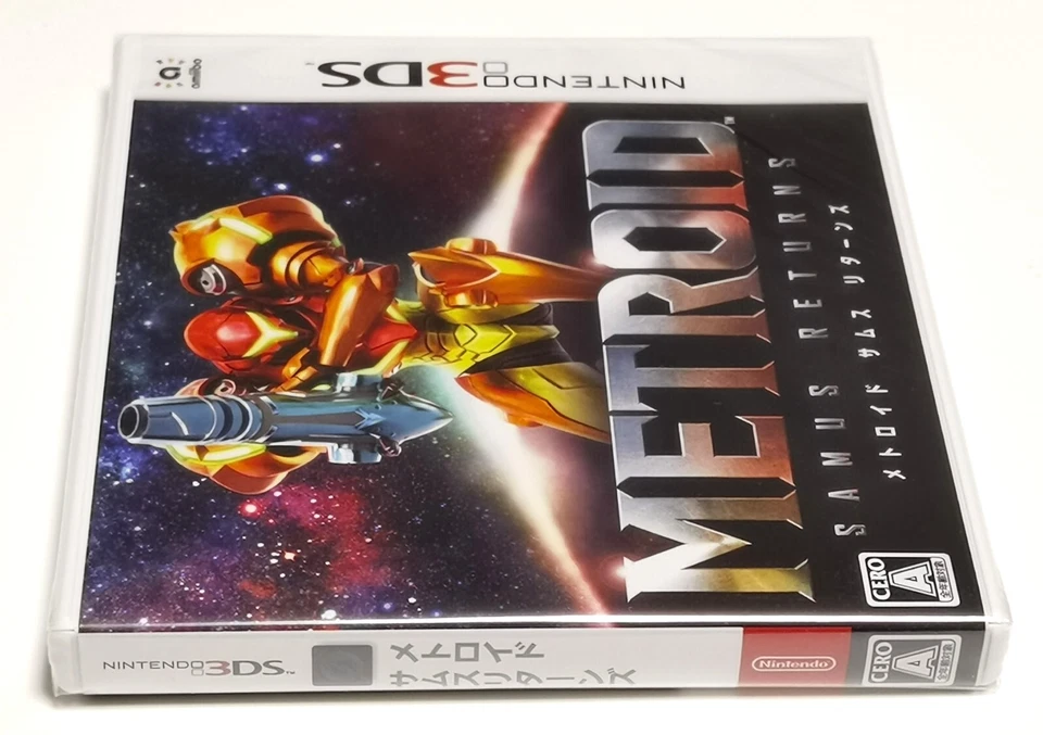 METROID: Samus Returns (Nintendo 3DS, 2017) BRAND NEW game Japan Import - Image 4 of 4