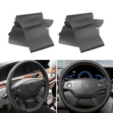 DIY Lenkrad Leder Lenkradbezug für Mercedes Benz S CL Klasse W221 C216 2006-2010
