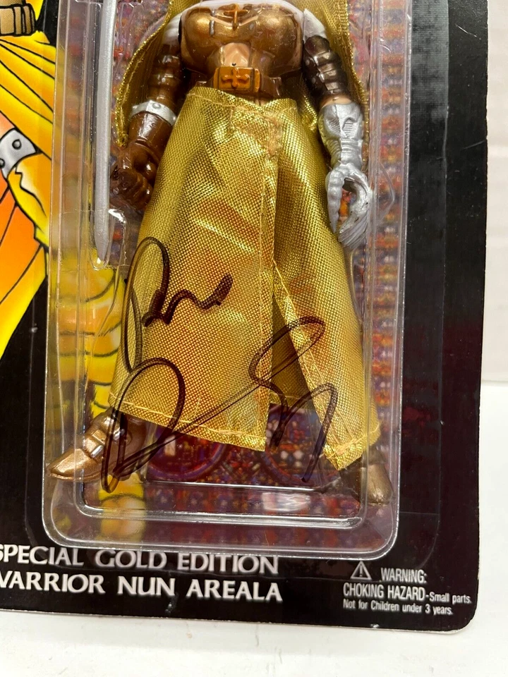 Edición Especial Oro Monja Guerrera AREALA Firmado Ben Dunn #1007/2000 Sin usar, en caja 1997 Foto 2 de 4
