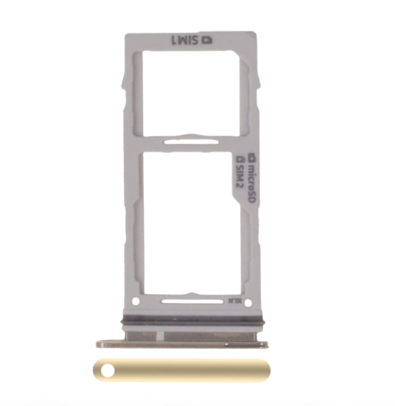 Dual Sim Card Tray For Samsung Galaxy S10 / S10 Plus / S10E