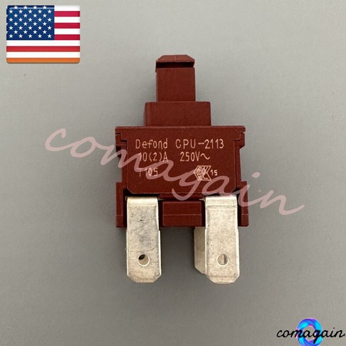 For DEFOND CPU-2113 Power ON OFF Switch Push Botton 4 Pins 13A 125V 6 ...