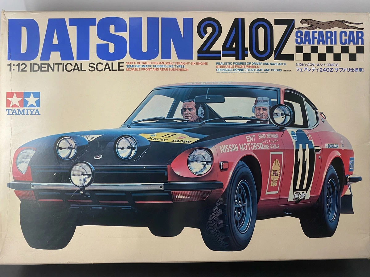 Oshika Tamiya 1/12 Kit Datsun 240Z Safari Car Nissan Fairlady Z 1982 From Japan