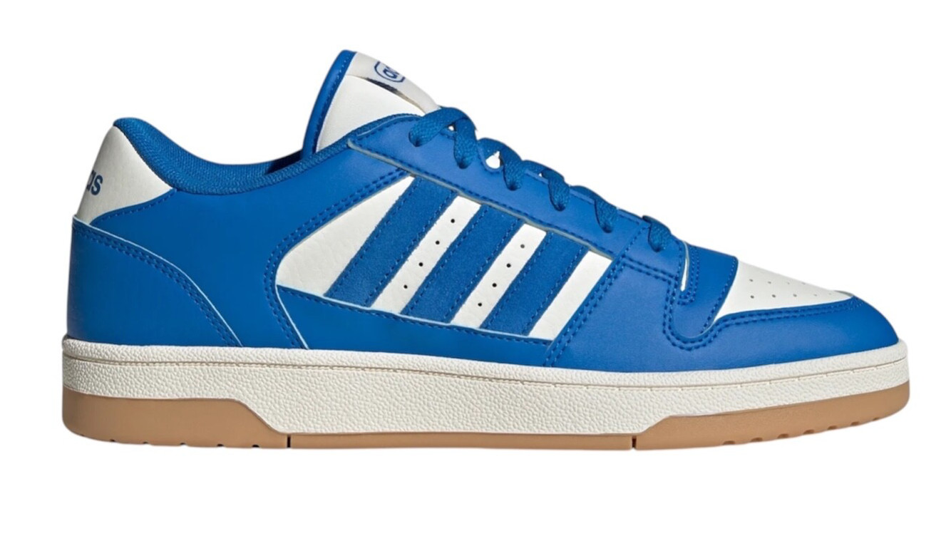 Adidas Break Start Sneaker Shoes Blue White Mens Size 9 New 