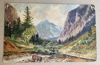 Wimbachklamm (Ramsau) * ungel. * T. S. N. Serie 882. (6. Dess)