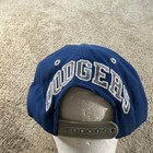 VTG LA Dodgers Hat Cap Mens Blue Gray Snapback Blockhead American Needle 90s MLB