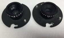 Rodenstock Omegar 50mm and 75 mm F4.5 Enlarging Enlarger Lenes with Lens Board