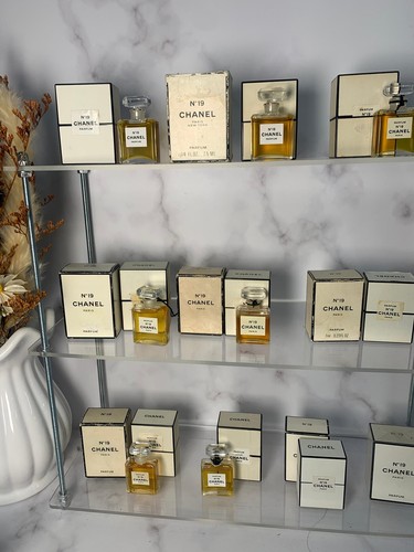Rare Chanel No. 19 Parfum perfume 7.5ml 1/4 oz - 221122-A - Picture 1 of 21