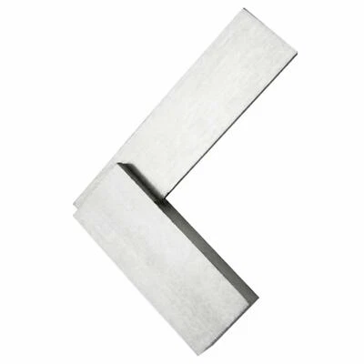 Engineers Square 2" 50mm Tri Set Right Angle Straight Edge Stainless Steel