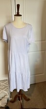 Jcrew Light Purple 100% Cotton Tee Shirt Dress Size Medium