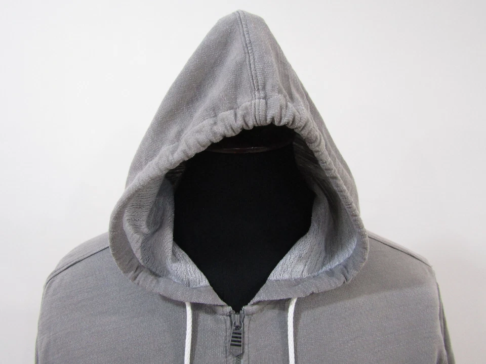 Oakley Men’s Zipped Hoodies Grey Chest 44/46 Size L Sku Y03899 - Image 3 of 4