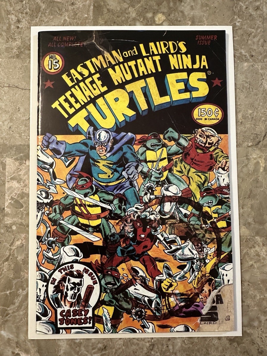 Teenage Mutant Ninja Turtles #15 (1988 Mirage Studios) - VF+ | eBay