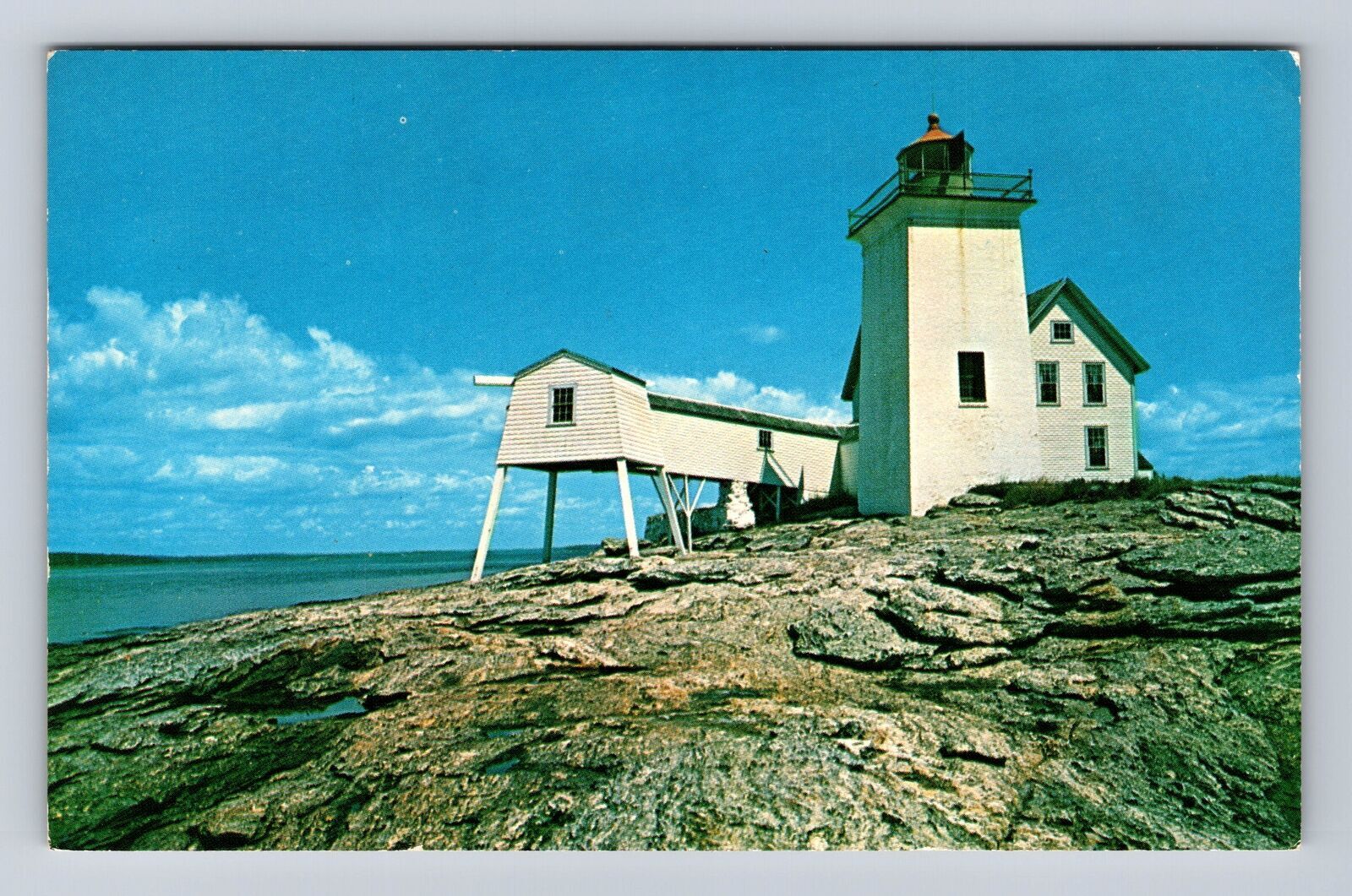 West Southport ME-Maine, Hendrick's Head Lighthouse, Antique, Vintage Postcard