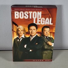 Boston Legal Season One DVD Set 5 Discs William Shatner Legal Drama