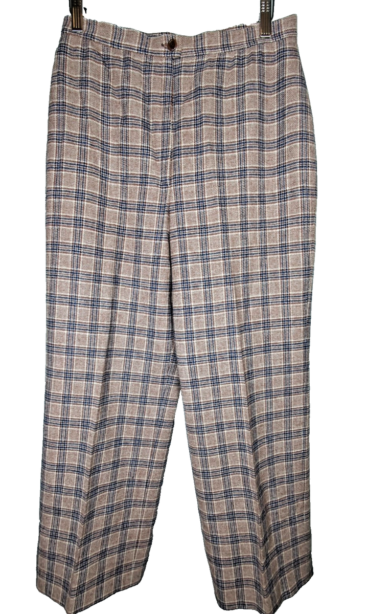Vintage Young Pendleton Wool Pants 28x27 13 14 Wide Leg Vintage Young Pendleton Wool Pants 28x27 13 14 Wide Leg