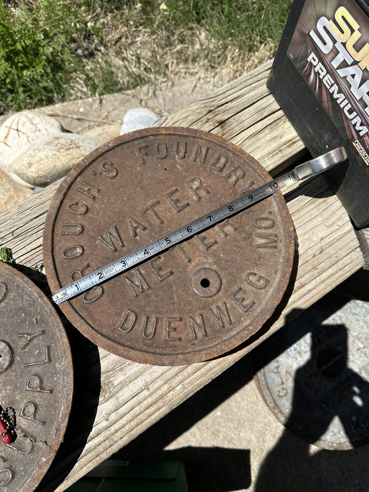 Crouch”s Foundry Duenweg Mo.Cast Iron Water Meter Cover eBay