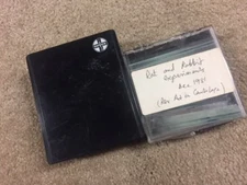 MISC LOT OF 2 BOXES OF RAT & RABBIT CARTILIDGE SCARIFICATION MEDICAL SLIDES - 38