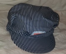 Thomas The Train and Friends Striped Engineer Hat Cap Kids Fisher Price