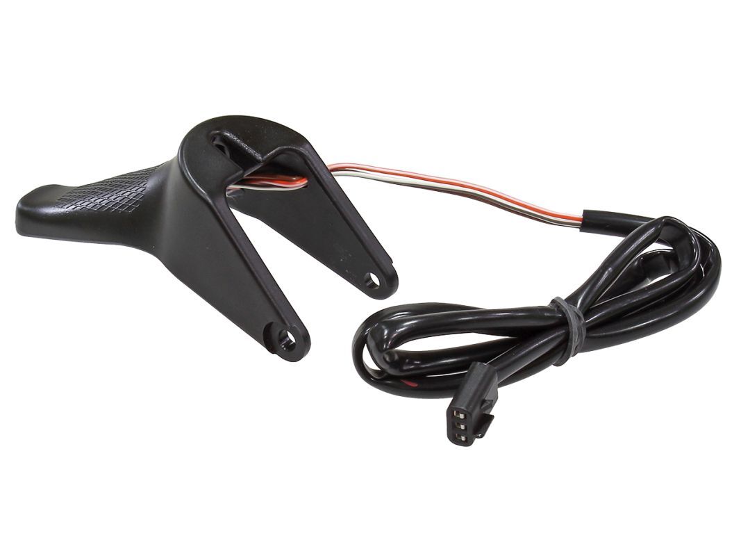 Levier de gaz chauffant Polaris Indy 550 finition supérieure noire