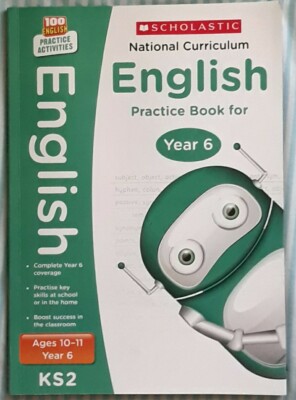 Ks2 Scholastic Year 6 10-11 Practice Book English