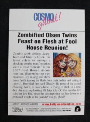 2007 Topps Hollywood Zombies Cards (Pick Your Card) | eBay 2007 Topps Hollywood Zombies Cards (Pick Your Card) | eBay