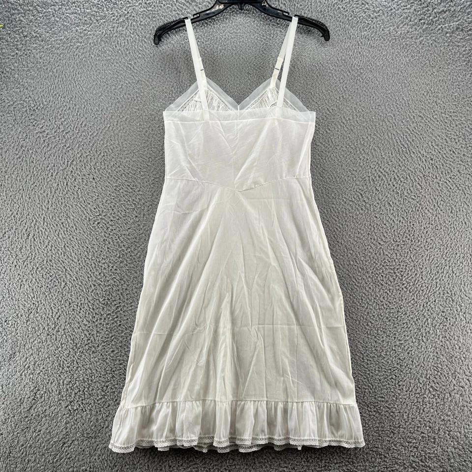 Vintage Penney's Adonna Nightgown Womens 34 Lace Slip 50s 60s Nightie Lingerie - Image 2 of 4
