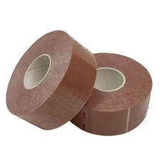 2x Rolls of Bowling Thumb Skin Protection Tape 1" x 16' Beige Tan