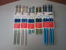 MIXED LOT OF 5 SETS Of BOYE KNITTING NEEDLES MANY SIZES  NEW  20 Total. B6.