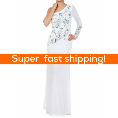 long sleeve formal dress fast shipping TIP TOP KIDS-7029 – BLUE ROSE DRESSES main image 0