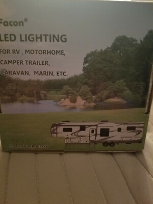 Facon RV LED 12V Pancake Light Little Star Ceiling Dome Light for Camper Trailer
