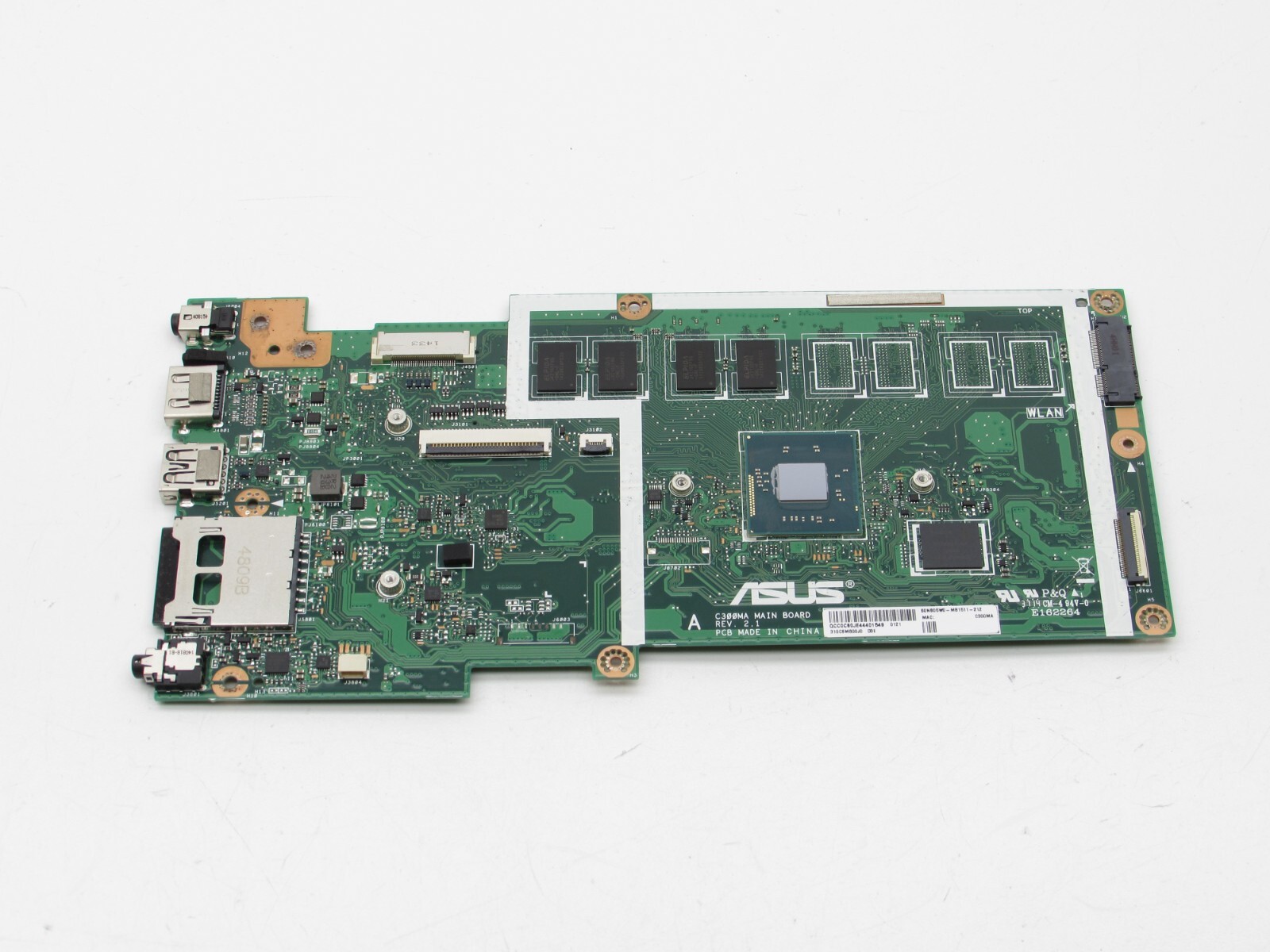 Asus Chromebook C300M Intel N2830 2.16GHz Motherboard 60NB05W0-MB1511-image