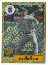 Whit Merrifield '22 Topps Silver Pack Chrome #T87C221 NRMT+ Royals
