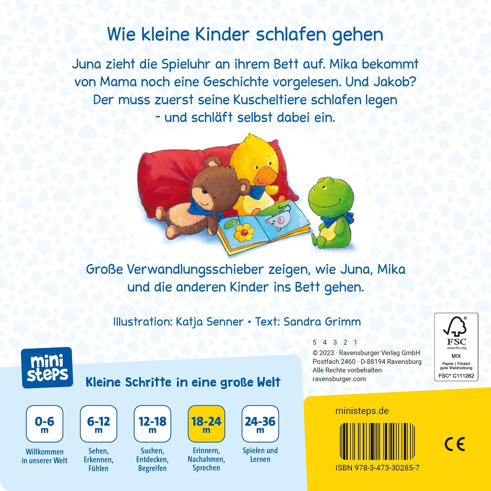 Thumbnail - Sandra Grimm | Ministeps: Lesen, Kuscheln, Augen Zu | Buch | Deutsch