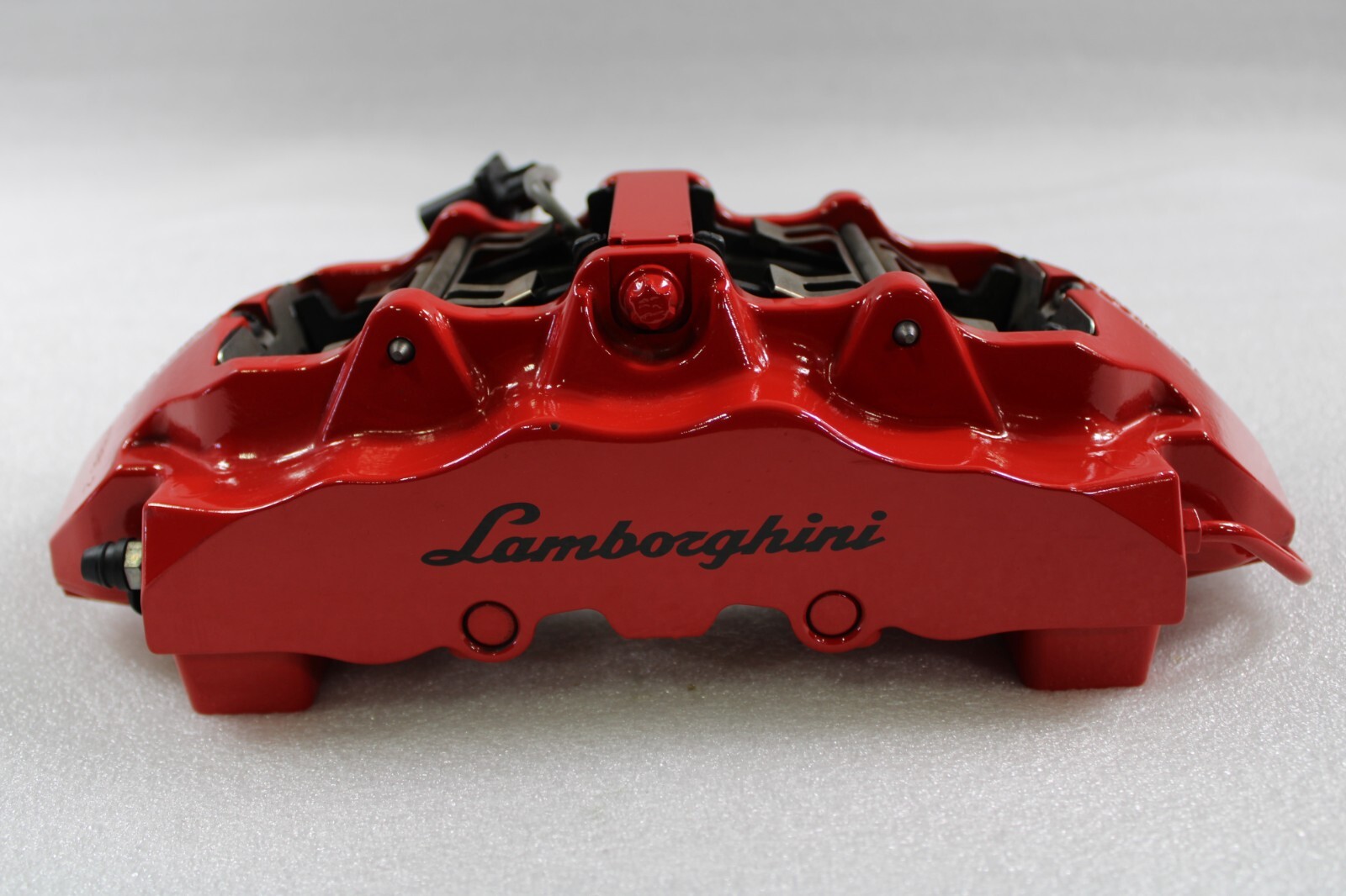 Lamborghini Huracan, LP610, LH, Left, Front Caliper, Red, Used, P/N 4T0615105CR